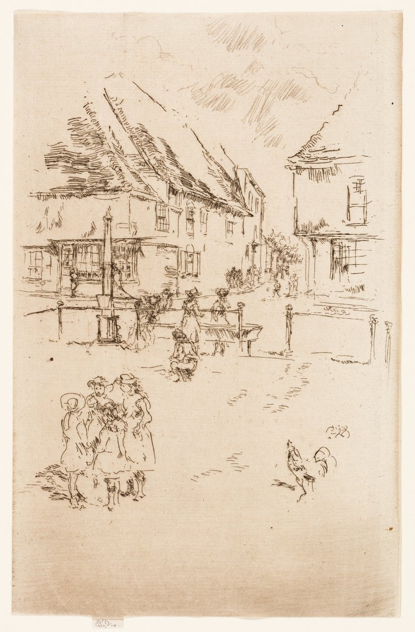 Kogut i pompa autorstwa James Abbott McNeill Whistler