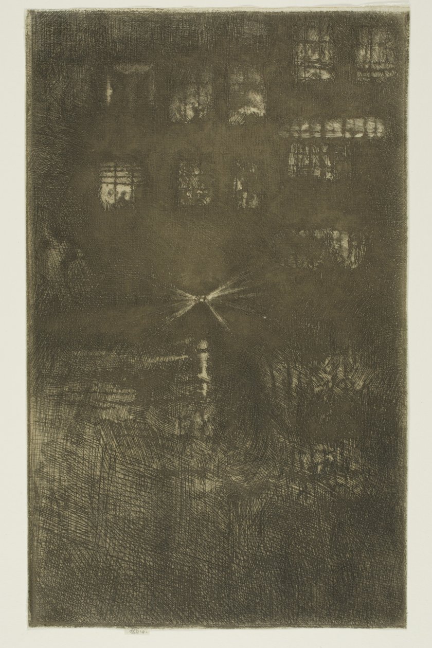 Dom Tańca: Nokturn autorstwa James Abbott McNeill Whistler