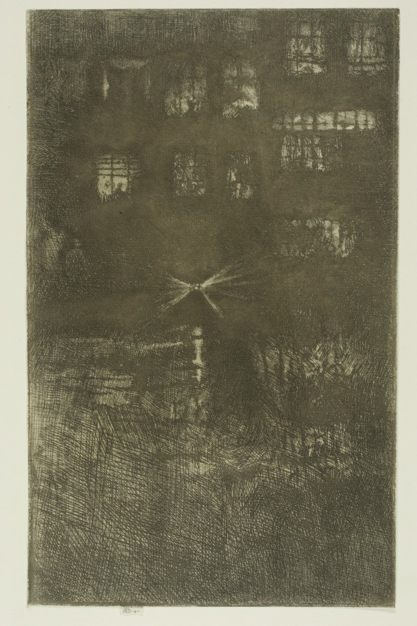 Dom Tańca: Nokturn autorstwa James Abbott McNeill Whistler