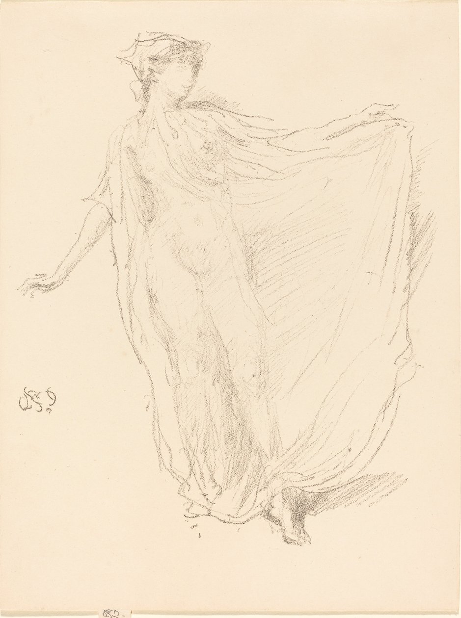Tańcząca dziewczyna autorstwa James Abbott McNeill Whistler