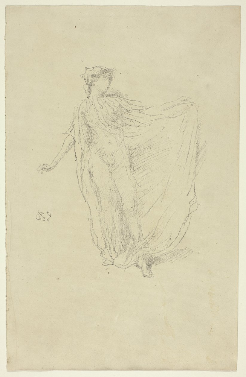 Tańcząca dziewczyna autorstwa James Abbott McNeill Whistler