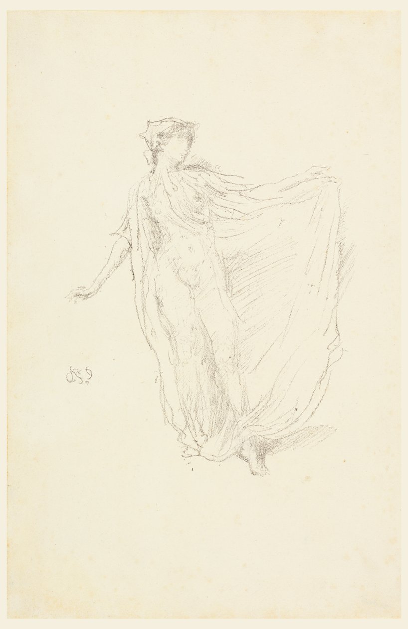 Tańcząca dziewczyna autorstwa James Abbott McNeill Whistler
