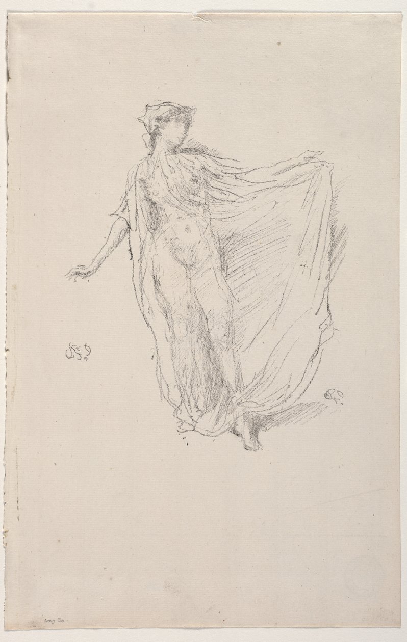 Tańcząca dziewczyna autorstwa James McNeill Whistler