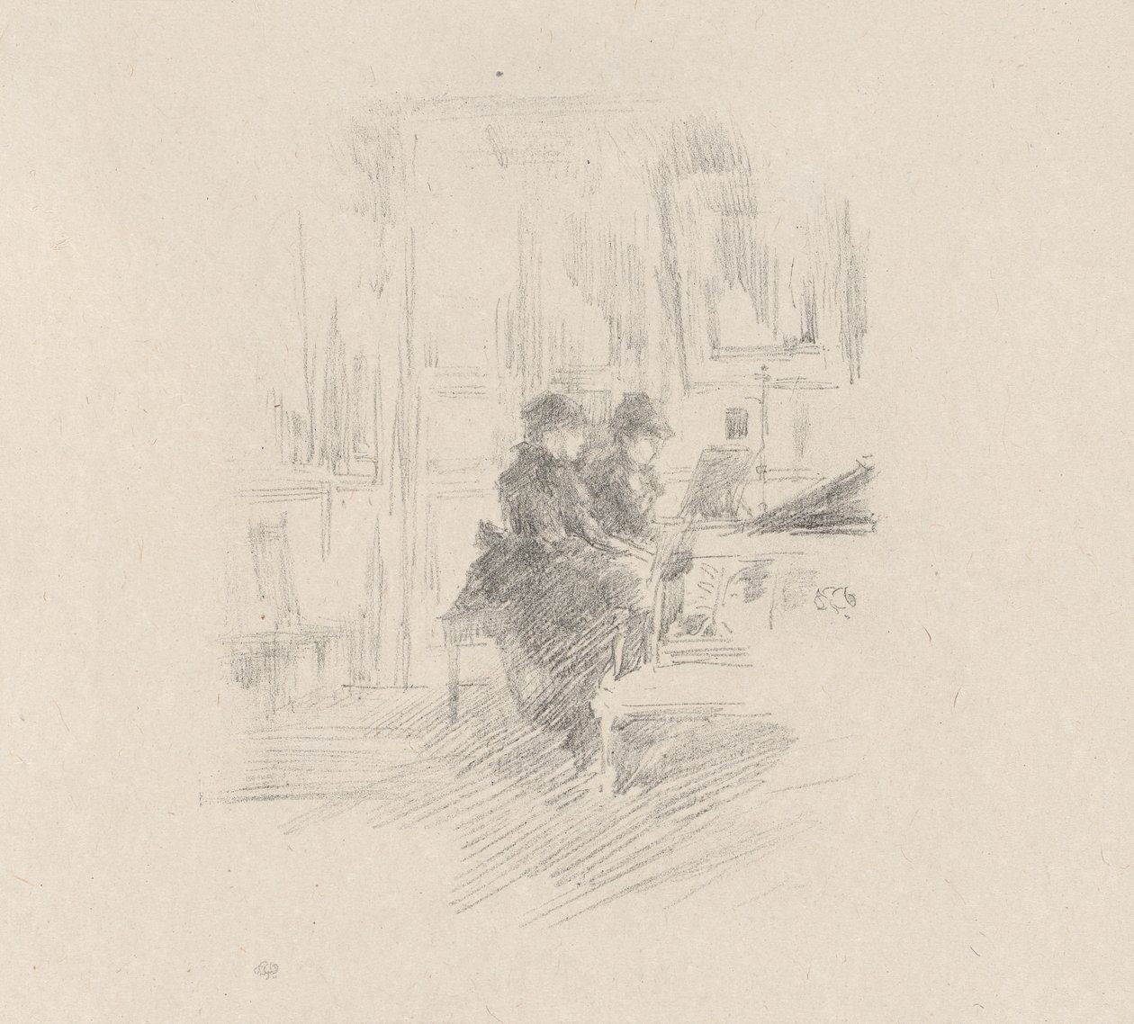 Duet nr 2 autorstwa James Abbott McNeill Whistler