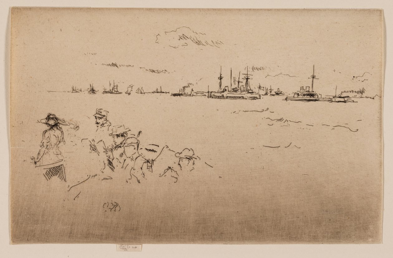 Flota: Monitory autorstwa James Abbott McNeill Whistler