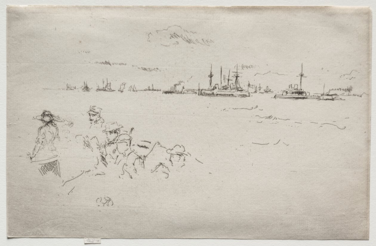 Flota: Monitory autorstwa James McNeill Whistler