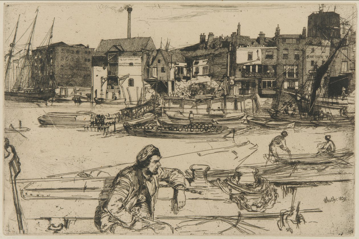 Kuźnia autorstwa James Abbott McNeill Whistler