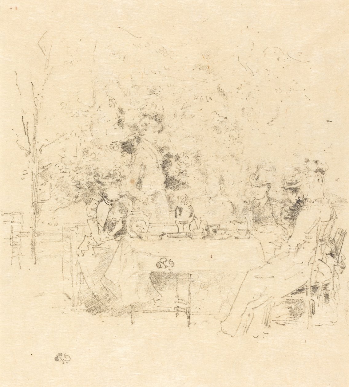 Ogród autorstwa James Abbott McNeill Whistler