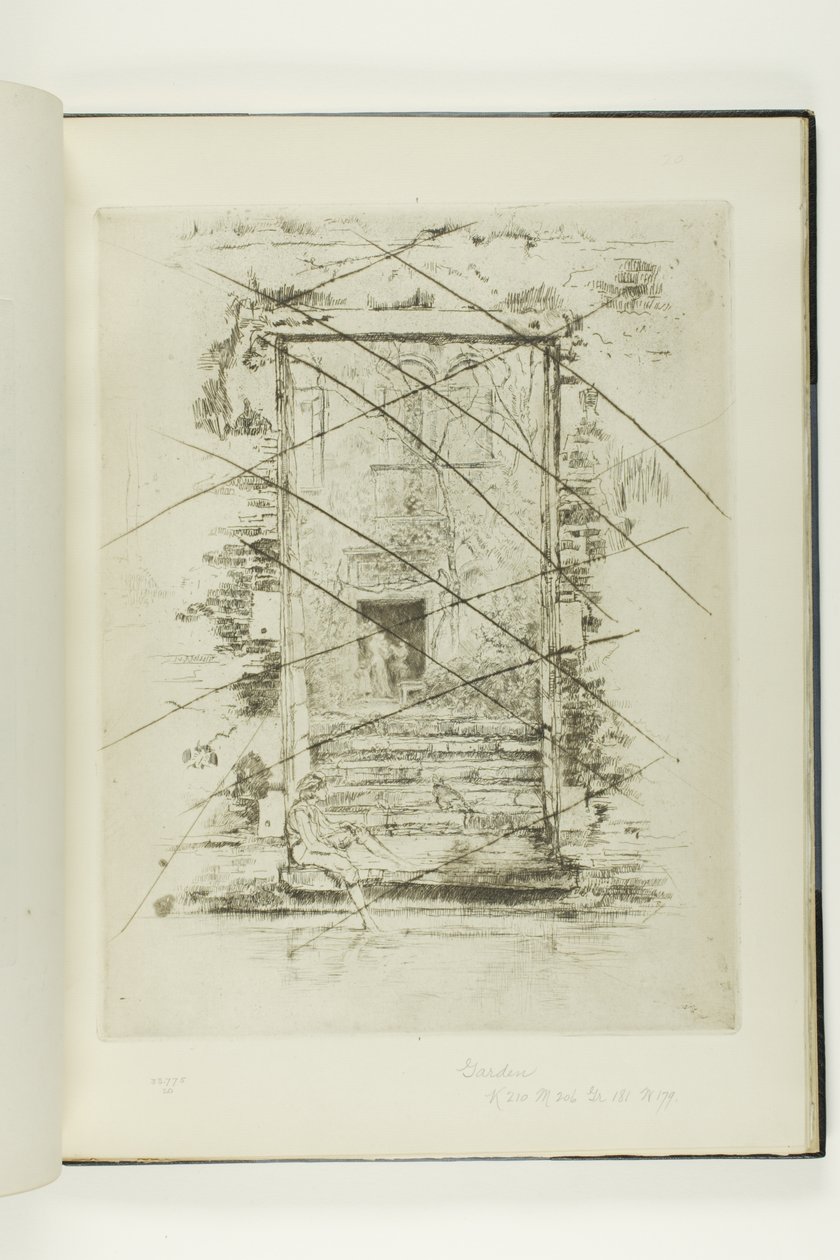 Ogród autorstwa James McNeill Whistler