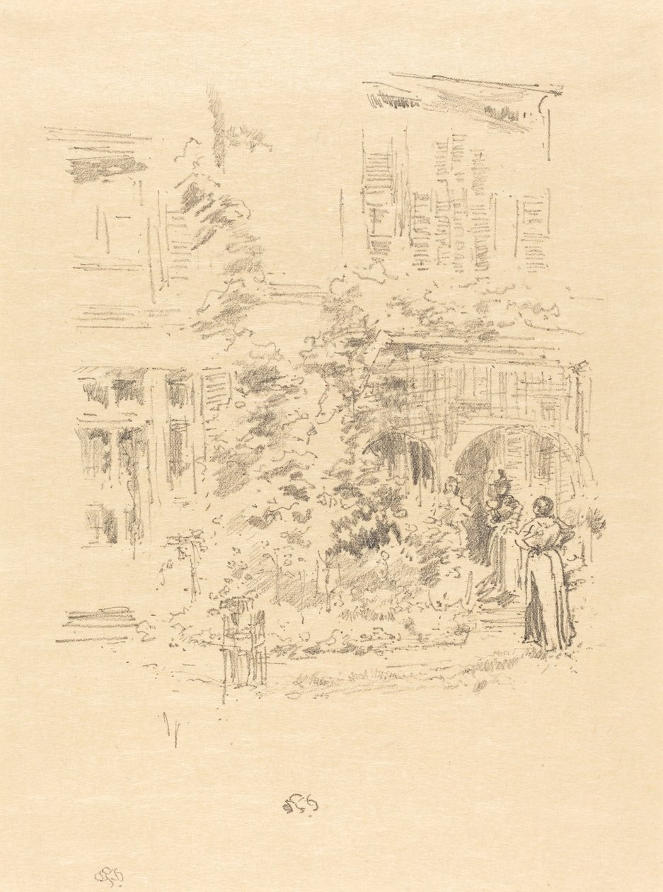 Ganek ogrodowy autorstwa James Abbott McNeill Whistler