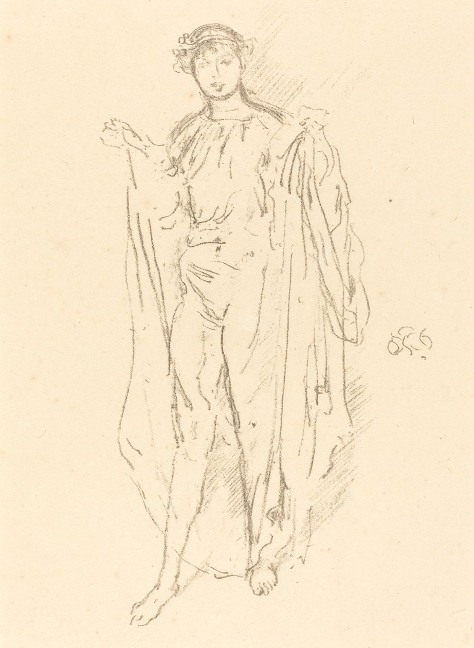 Dziewczyna autorstwa James Abbott McNeill Whistler
