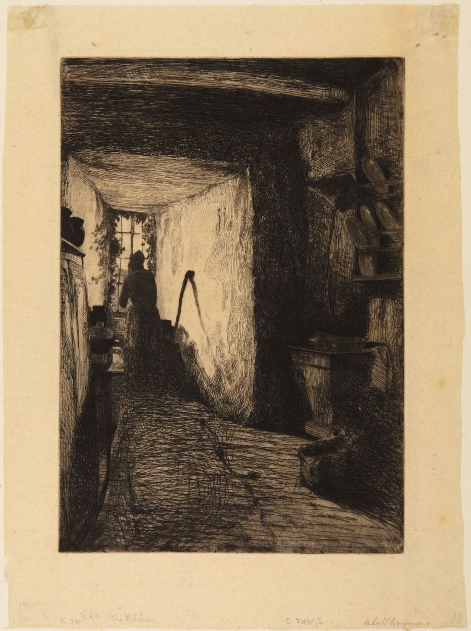 Kuchnia autorstwa James McNeill Whistler