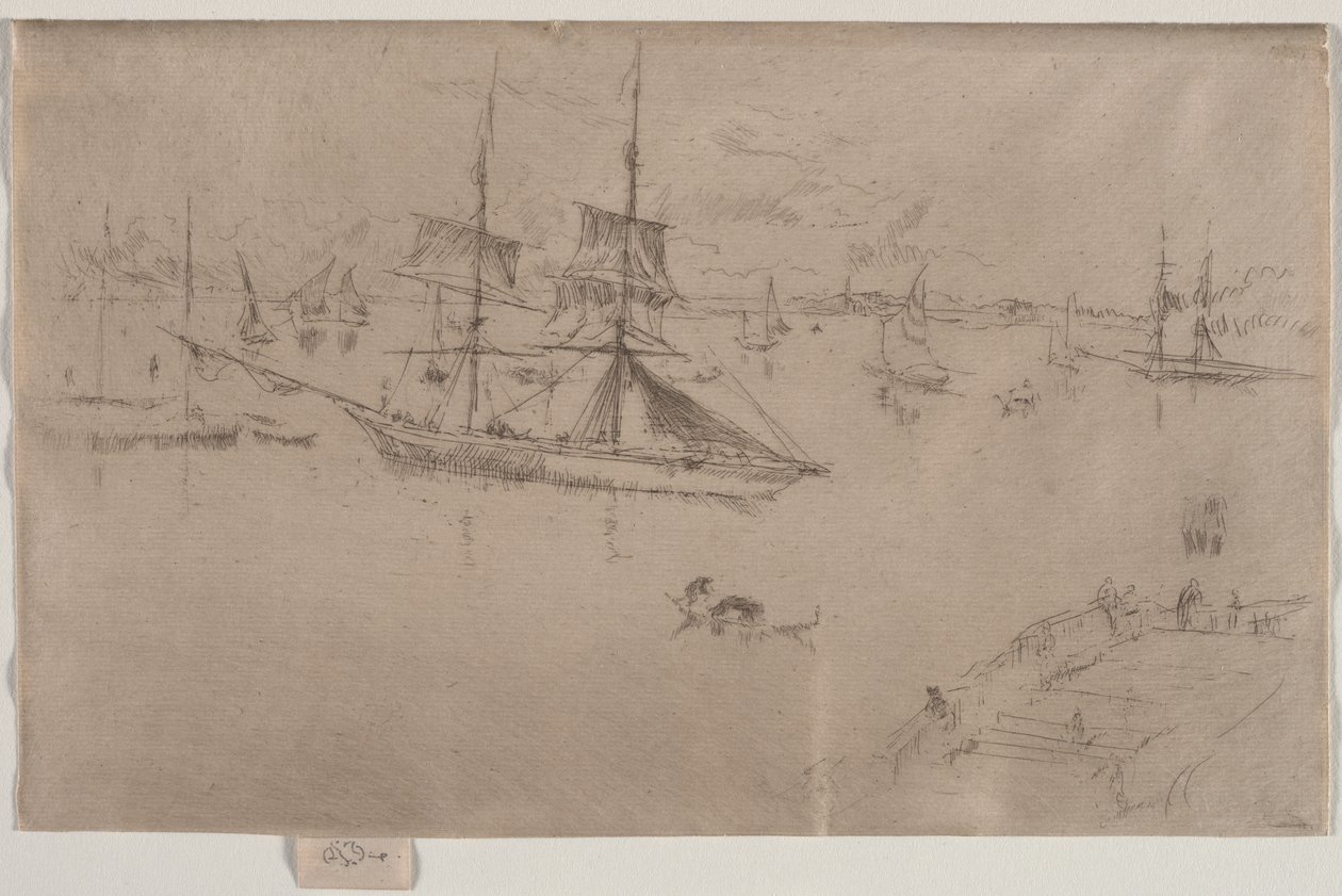Laguna, południe autorstwa James McNeill Whistler