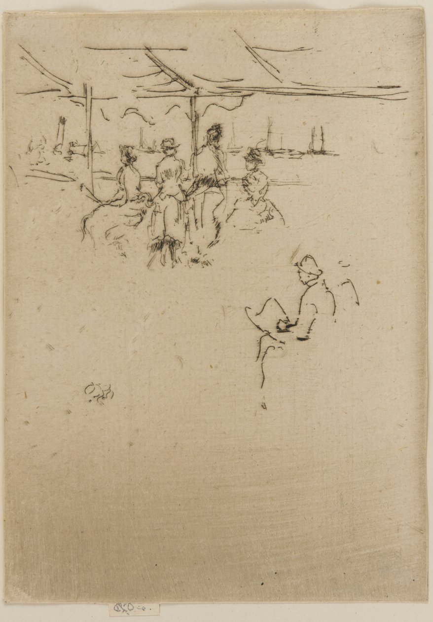 Lądowanie, krowy autorstwa James Abbott McNeill Whistler