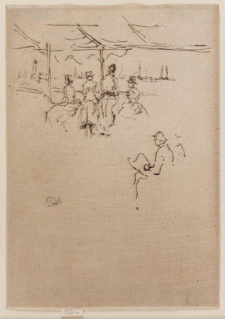 Lądowanie, krowy autorstwa James Abbott McNeill Whistler