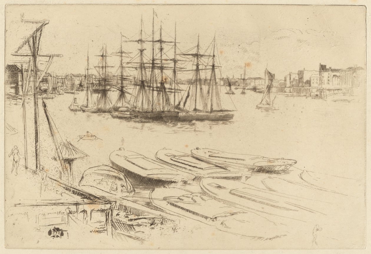 Duży basen autorstwa James Abbott McNeill Whistler