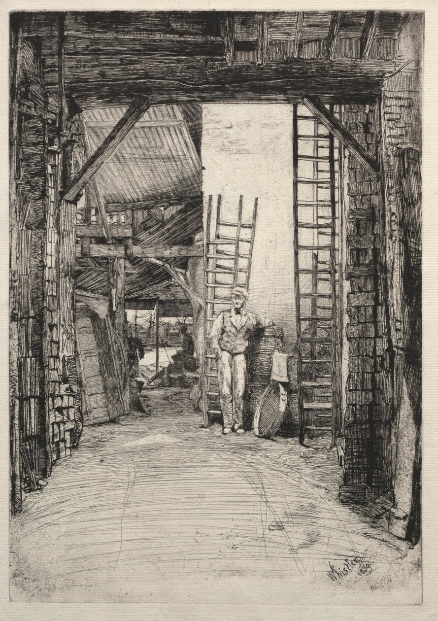 Palnik do wapna autorstwa James McNeill Whistler