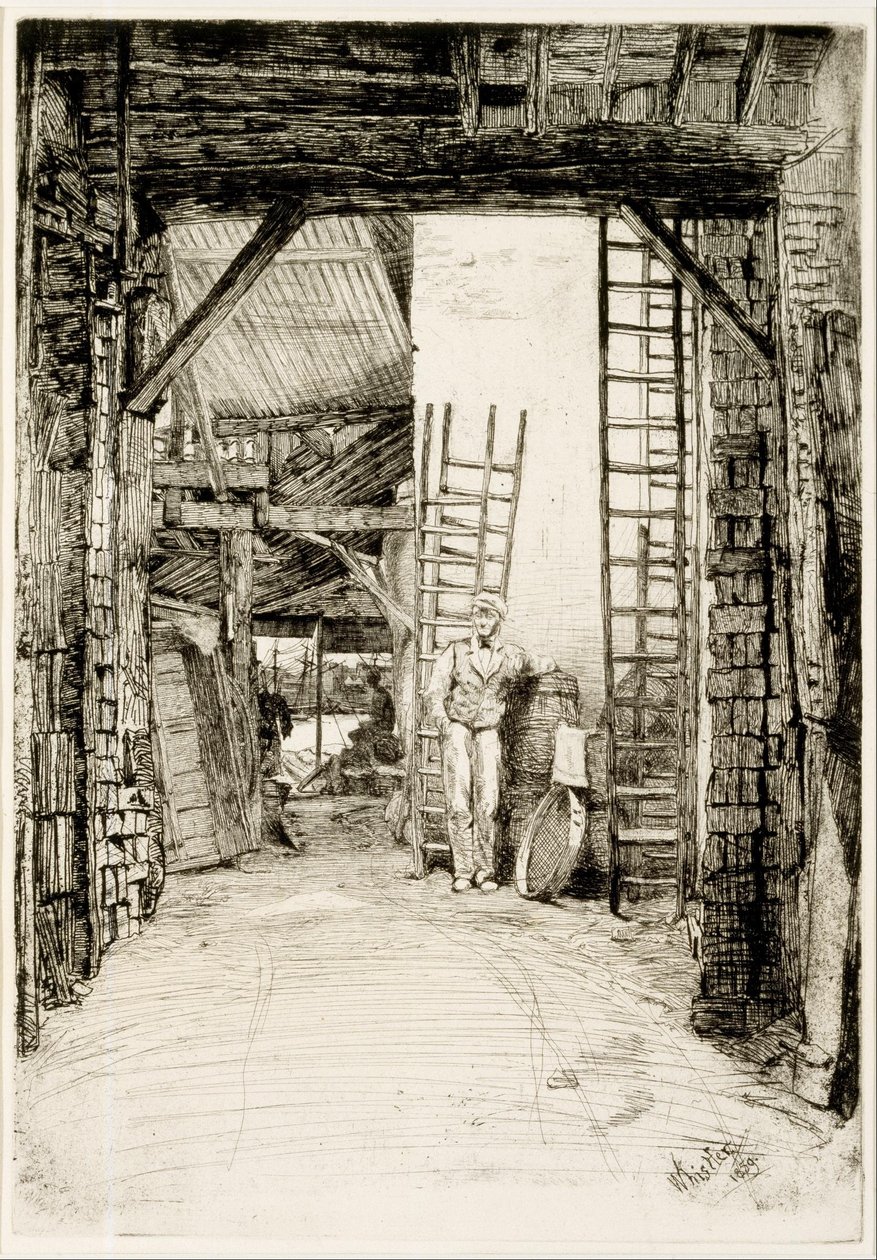 Wypalacz wapna autorstwa James McNeill Whistler