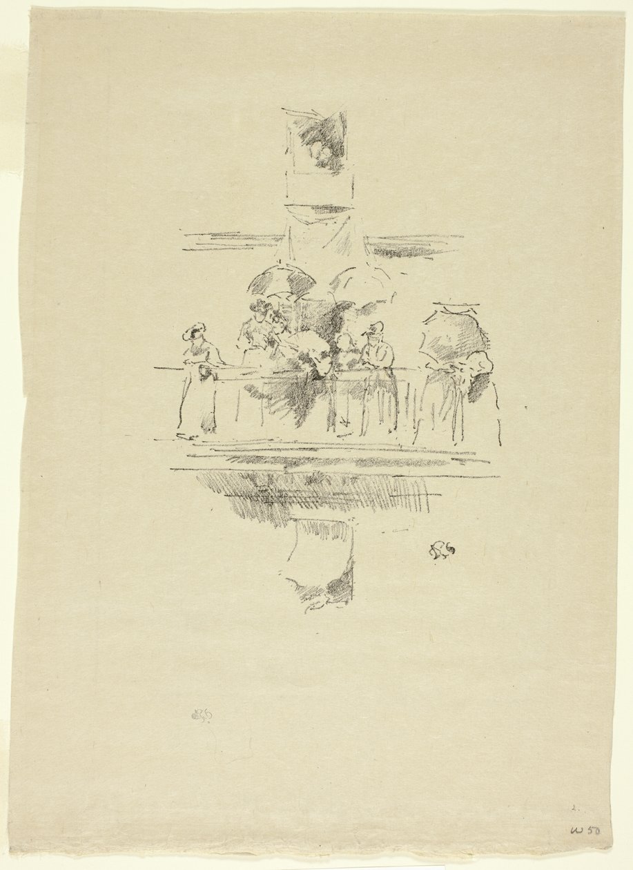 Mały balkon autorstwa James Abbott McNeill Whistler