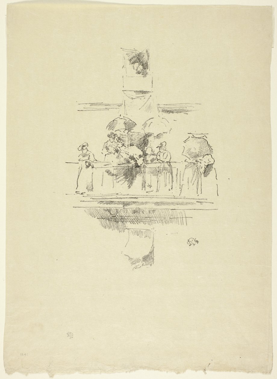 Mały balkon autorstwa James Abbott McNeill Whistler