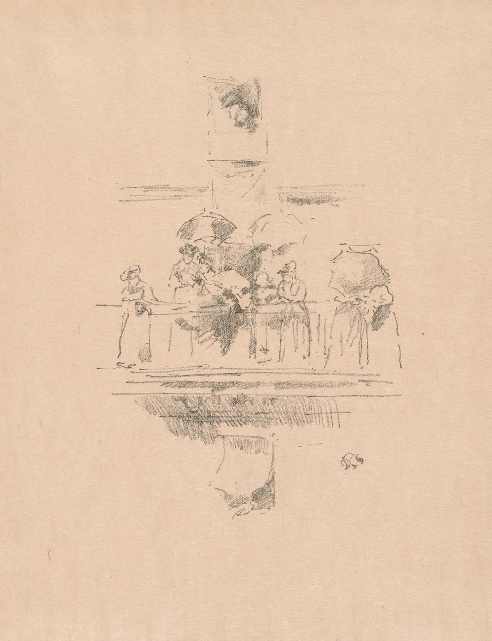 Mały balkon autorstwa James Abbott McNeill Whistler