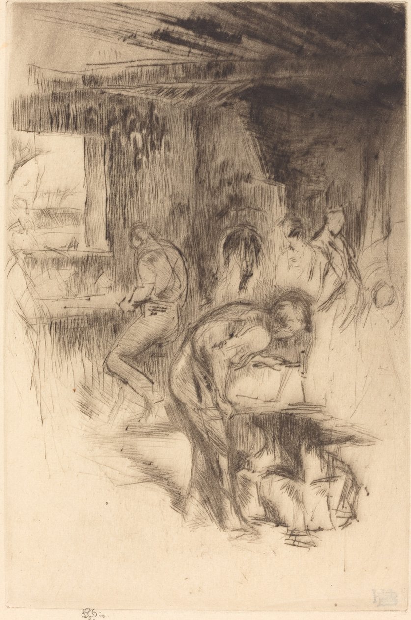Mała Kuźnia autorstwa James Abbott McNeill Whistler