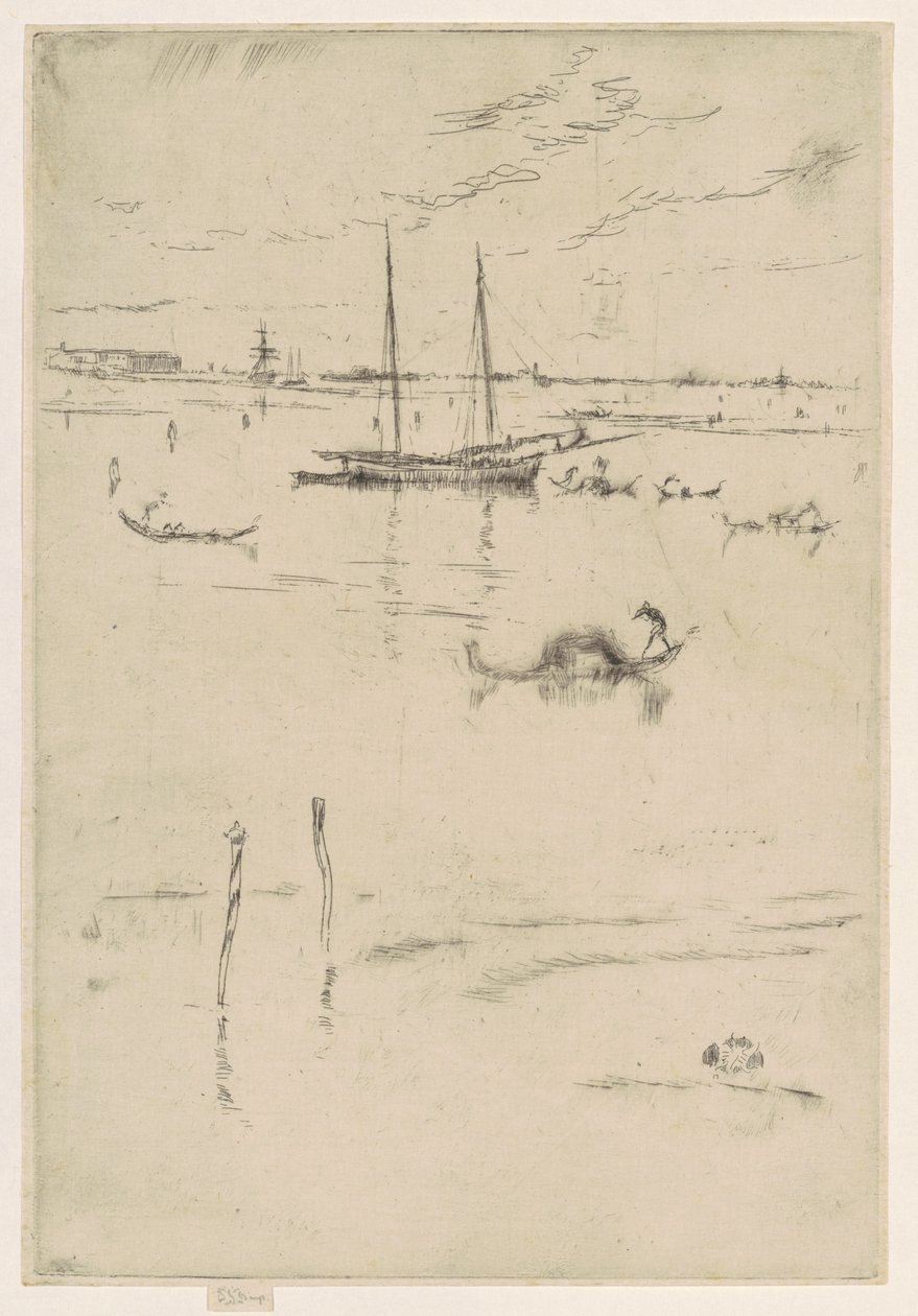 Mała Laguna autorstwa James Abbott McNeill Whistler