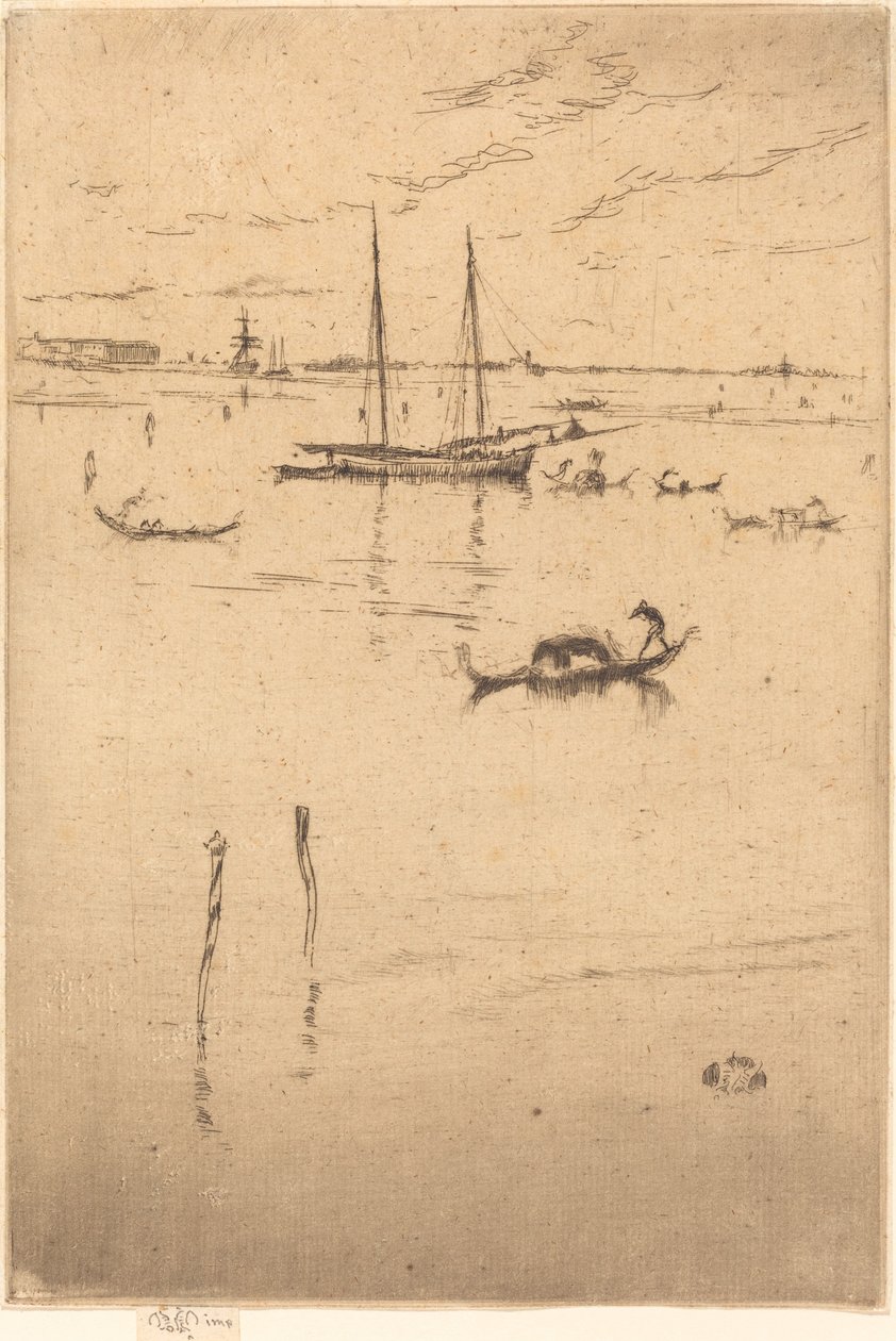 Mała Laguna autorstwa James Abbott McNeill Whistler