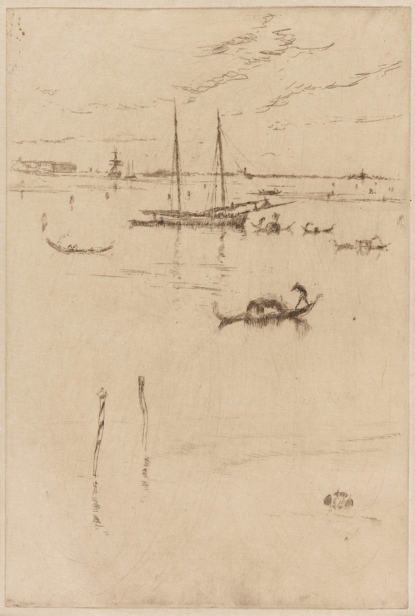 Mała Laguna autorstwa James Abbott McNeill Whistler