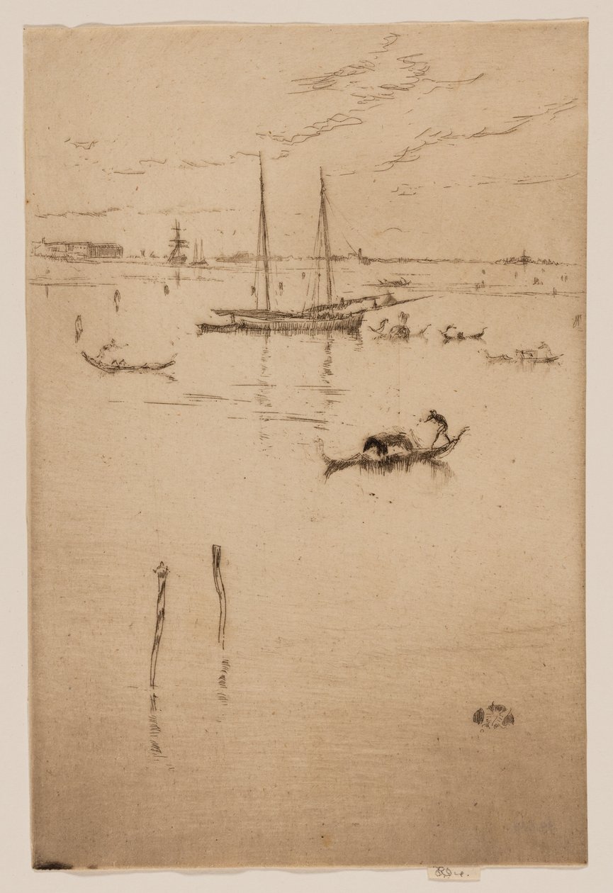 Mała Laguna autorstwa James Abbott McNeill Whistler