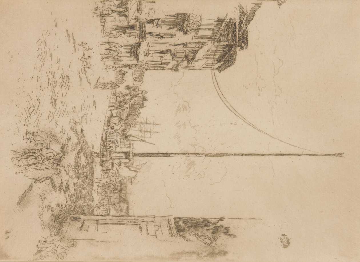 Mały Maszt autorstwa James Abbott McNeill Whistler