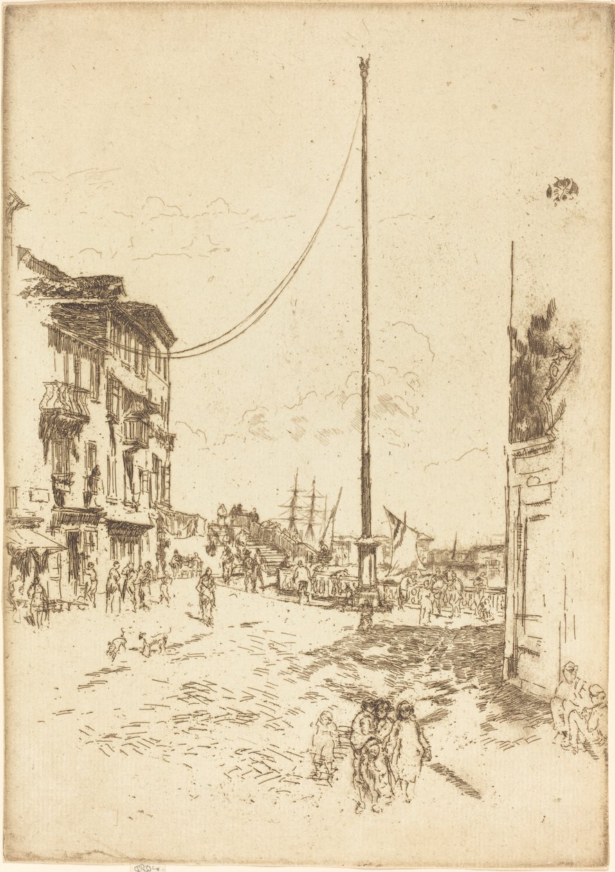 Mały Maszt autorstwa James Abbott McNeill Whistler