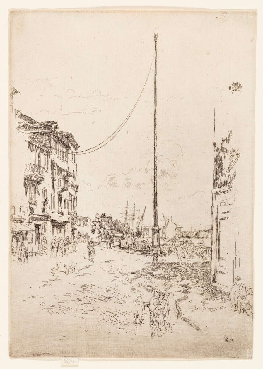 Mały Maszt autorstwa James Abbott McNeill Whistler