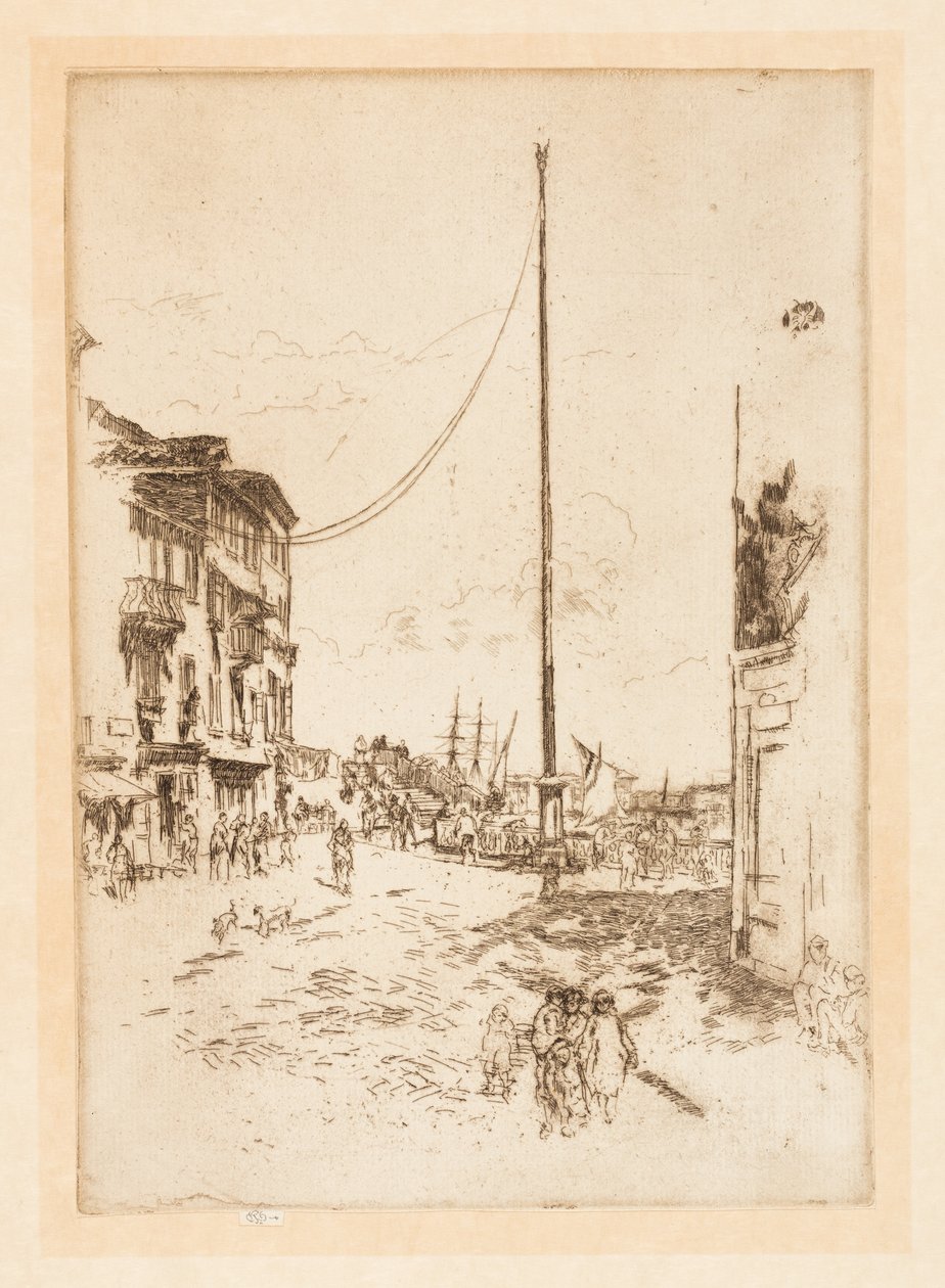 Mały Maszt autorstwa James Abbott McNeill Whistler