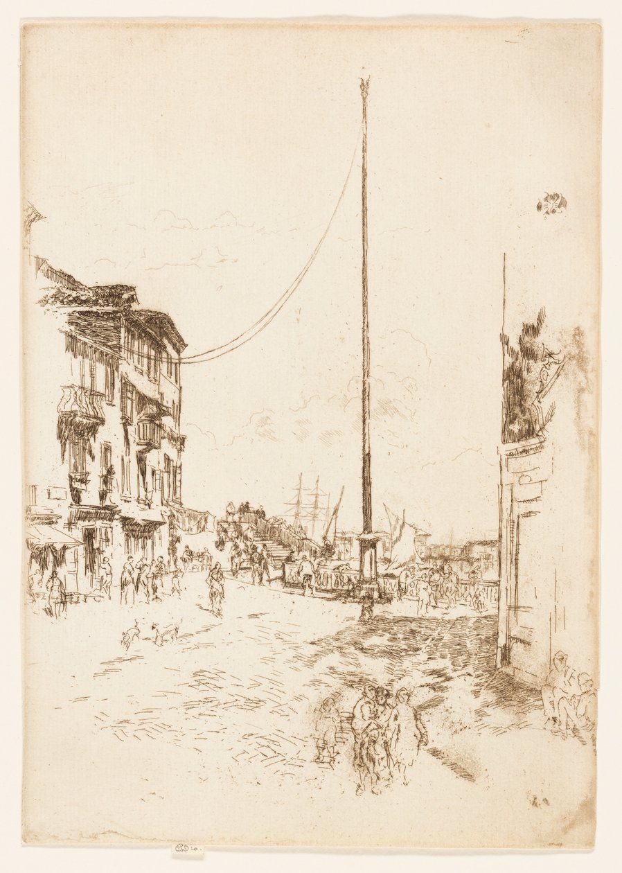 Mały Maszt autorstwa James Abbott McNeill Whistler