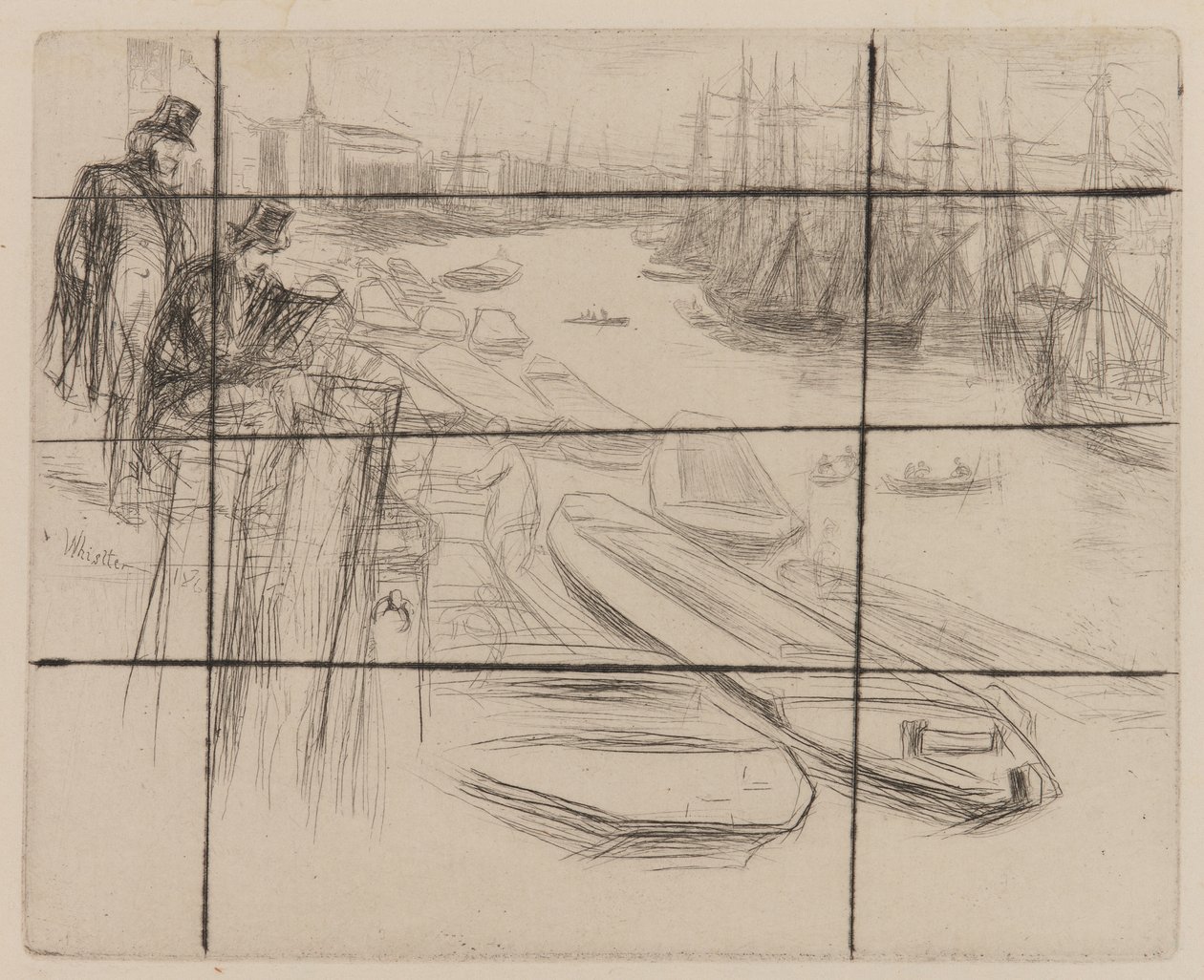 Mały Basen autorstwa James Abbott McNeill Whistler