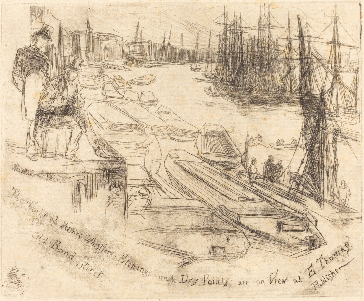 Mały Basen autorstwa James Abbott McNeill Whistler