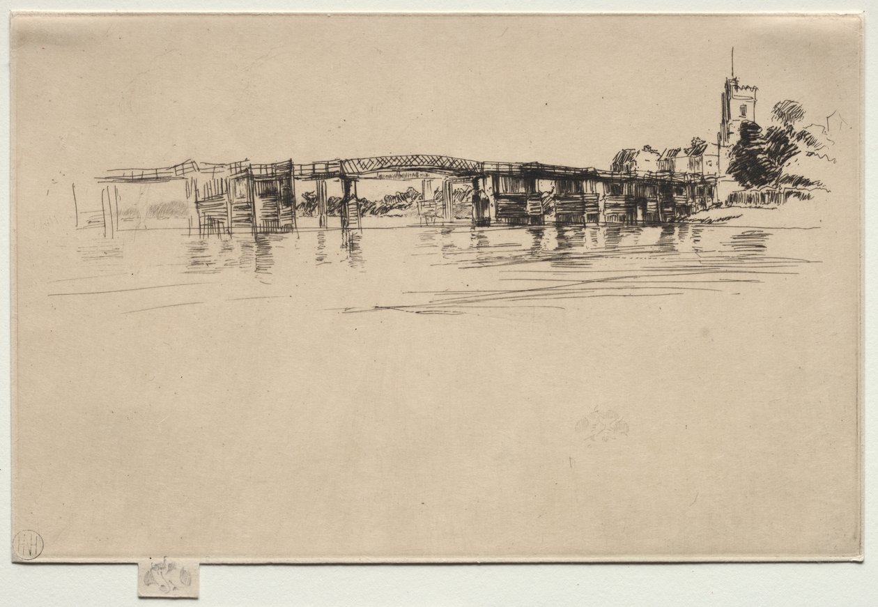 „The Little Putney”, nr 1 autorstwa James McNeill Whistler