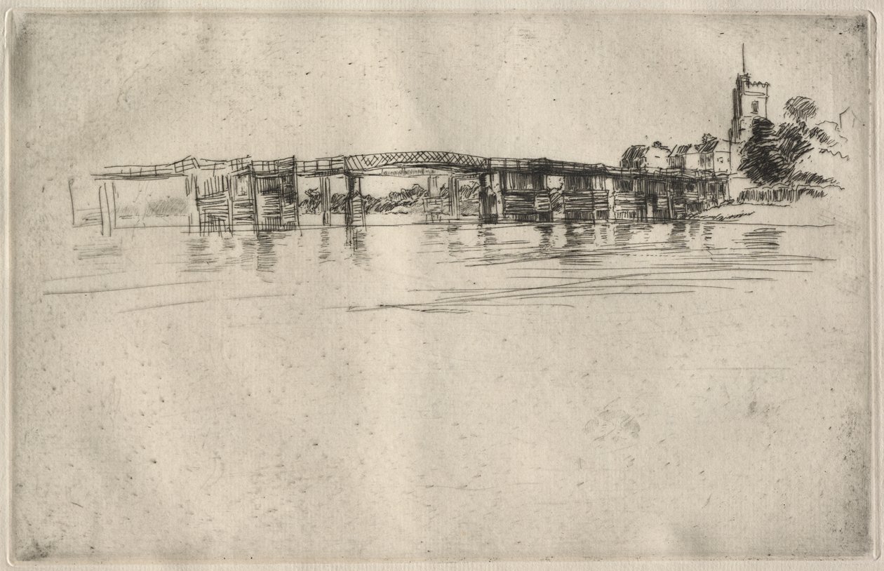 „Little Putney” nr 1 autorstwa James McNeill Whistler