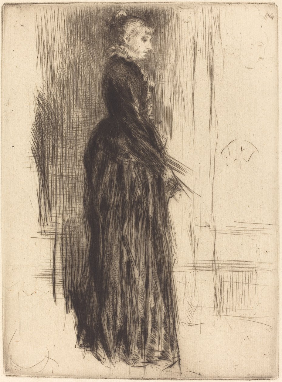 Mała Aksamitna Sukienka autorstwa James Abbott McNeill Whistler