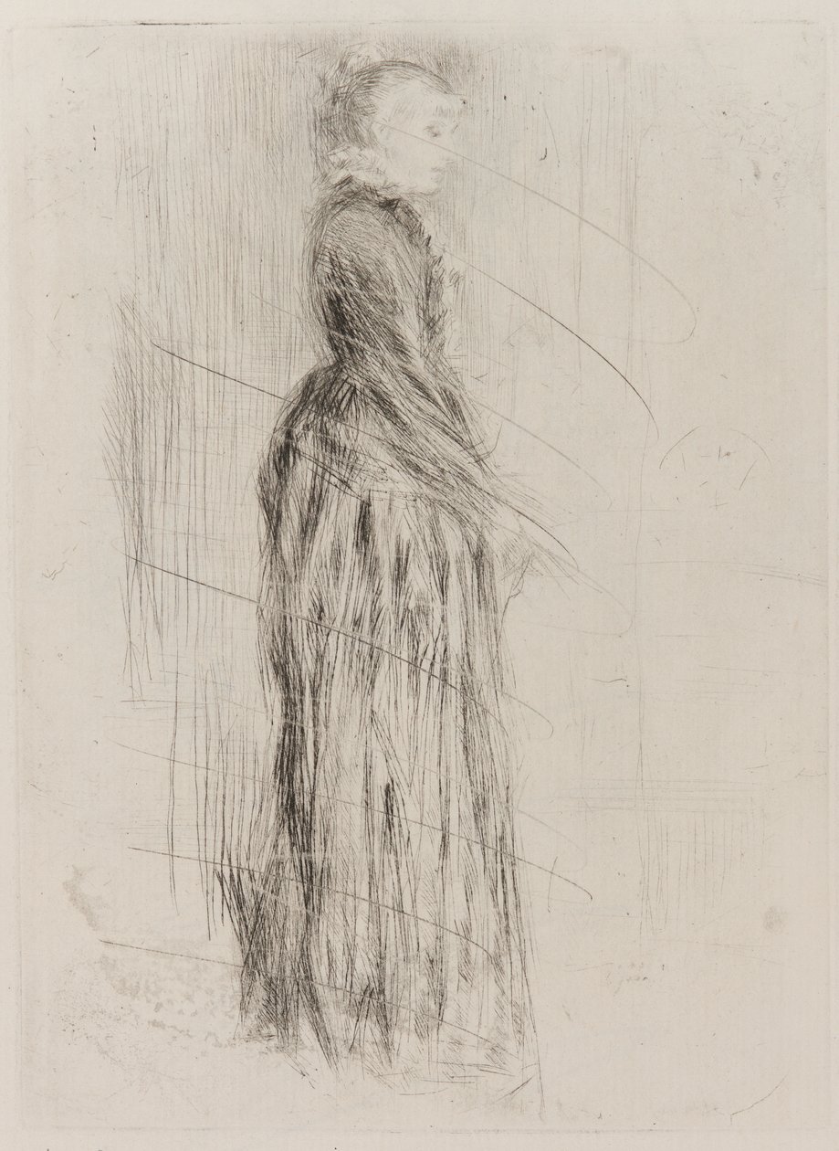 Mała Aksamitna Sukienka autorstwa James Abbott McNeill Whistler