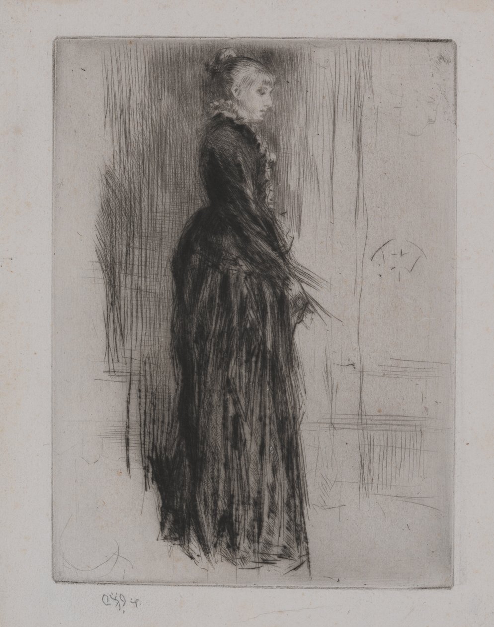 Mała aksamitna sukienka autorstwa James McNeill Whistler