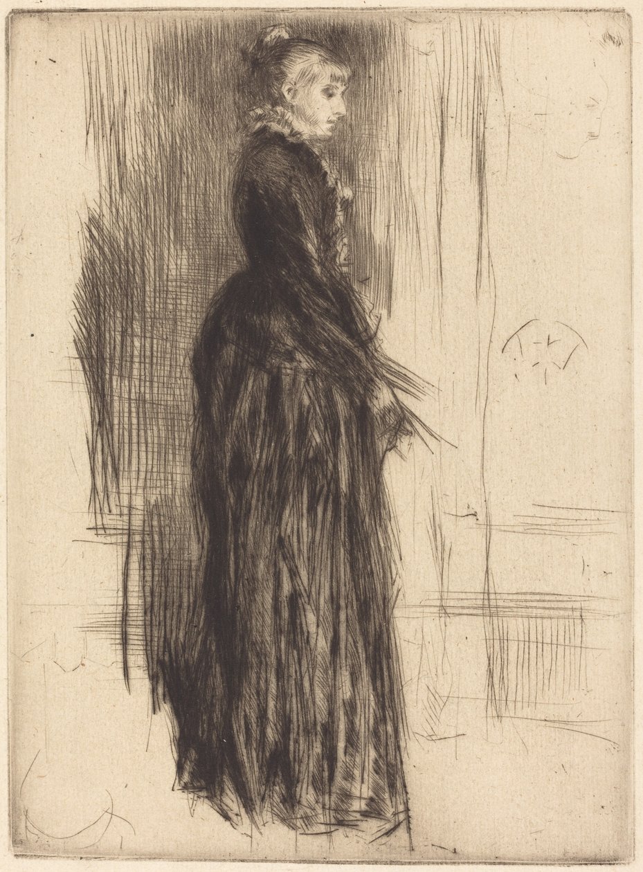 Mała aksamitna sukienka autorstwa James McNeill Whistler