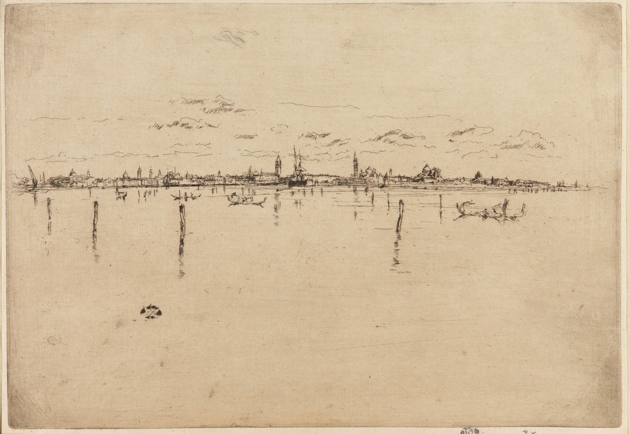Mała Wenecja autorstwa James Abbott McNeill Whistler