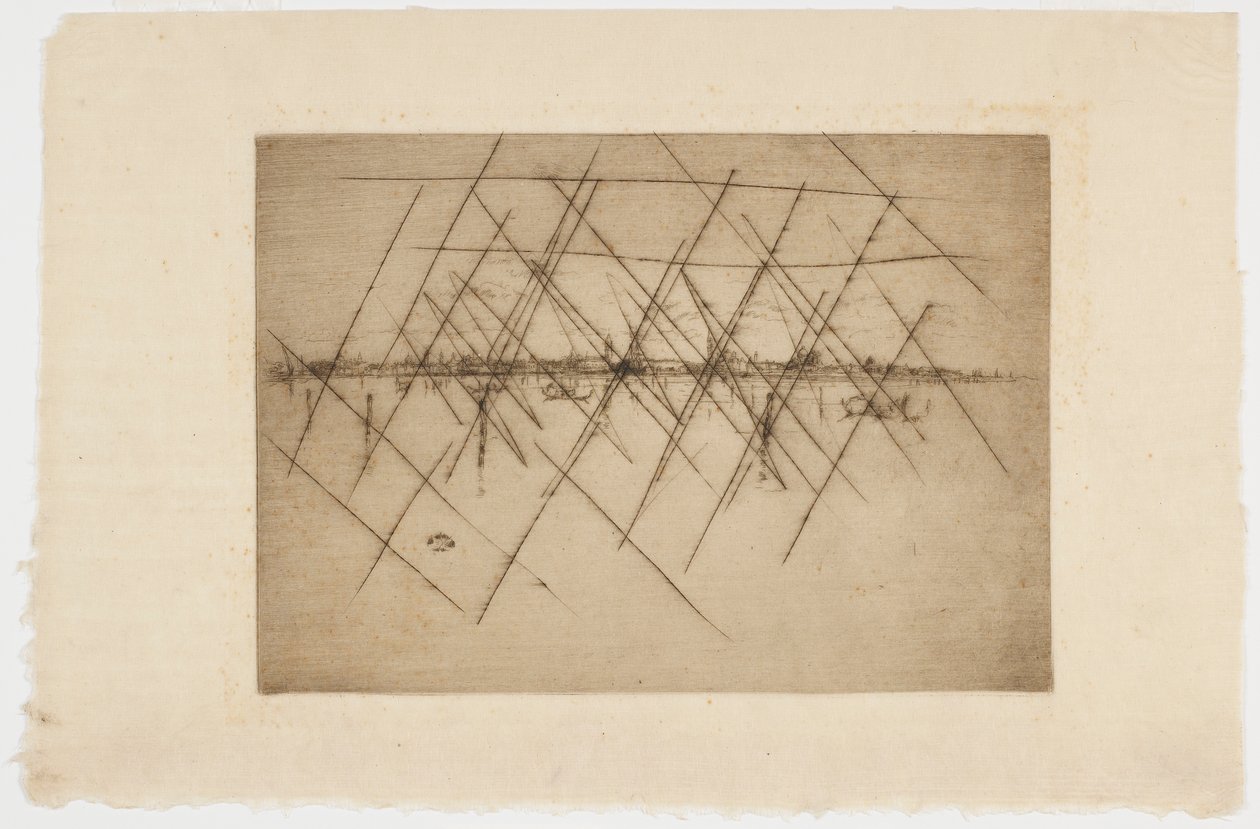 Mała Wenecja autorstwa James Abbott McNeill Whistler