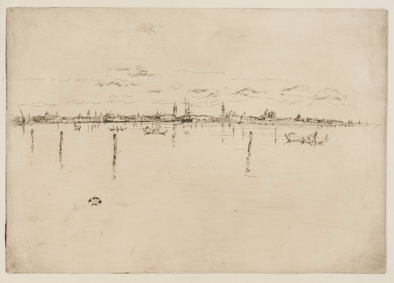 Mała Wenecja autorstwa James Abbott McNeill Whistler