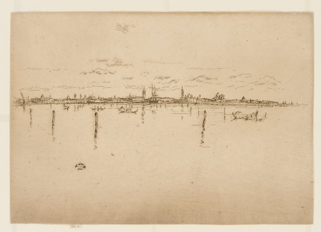 Mała Wenecja autorstwa James Abbott McNeill Whistler