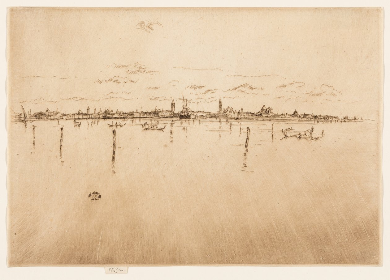 Mała Wenecja autorstwa James McNeill Whistler