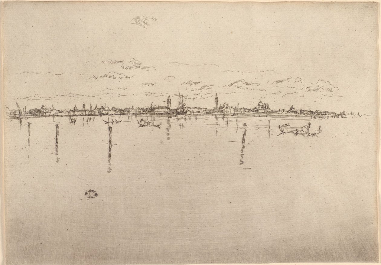 Mała Wenecja autorstwa James McNeill Whistler