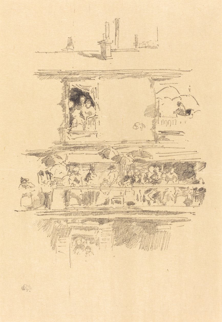 Długi Balkon autorstwa James Abbott McNeill Whistler